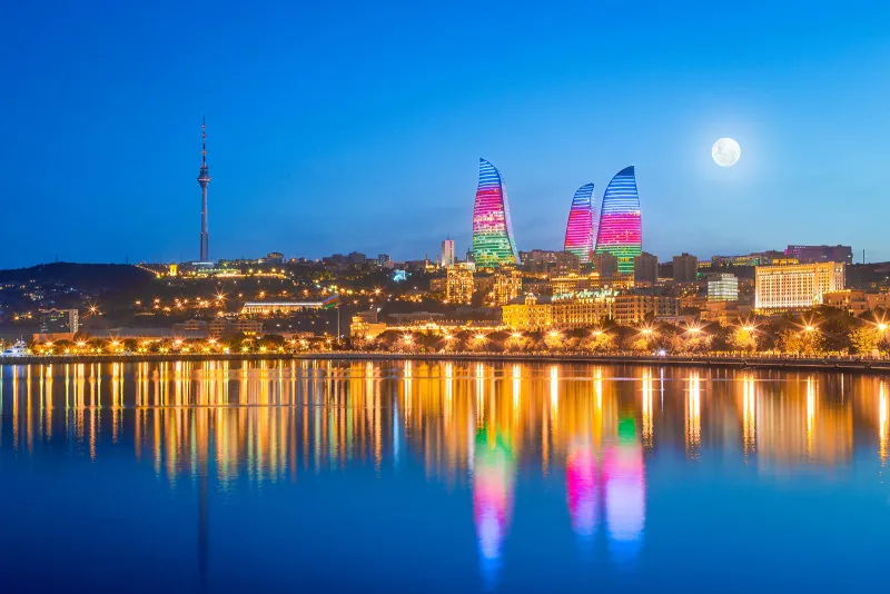City panorama Baku