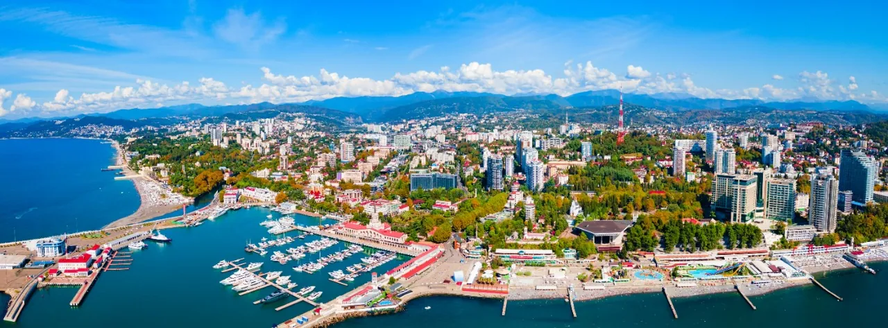 City panorama Sochi