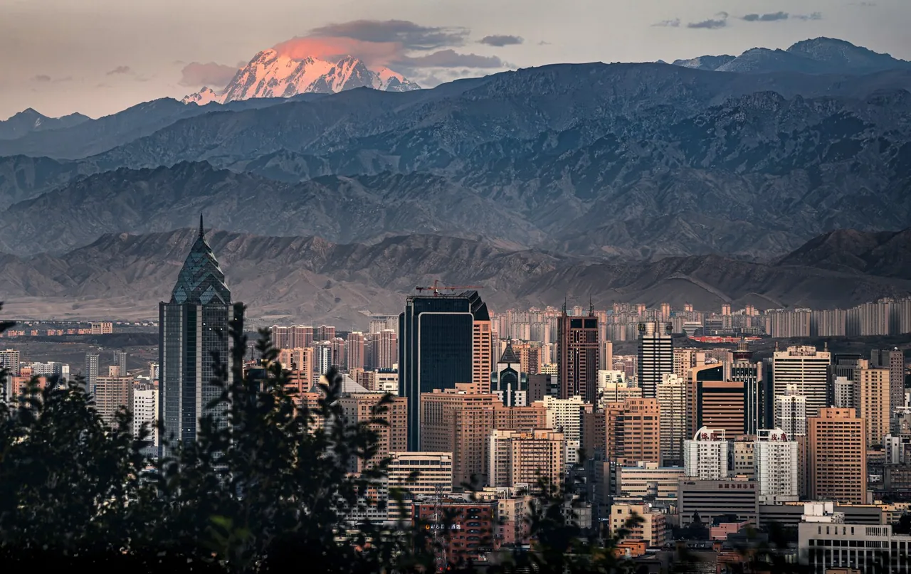City panorama Urumqi